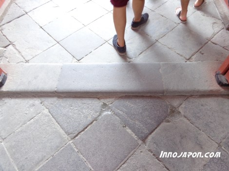 Sur cette photo, d'authentiques pieds japonais