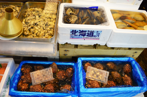 Tsukiji coquillages 1